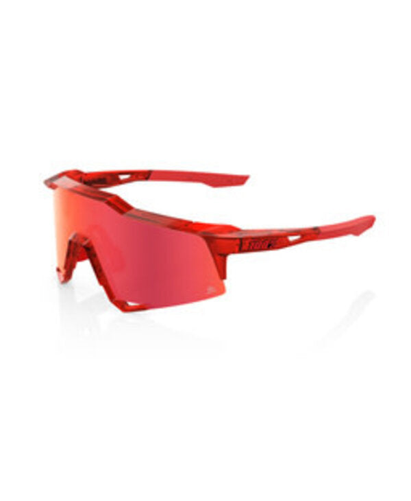 100% Speedcraft Sunglasses Peter Sagan Le Translucent Red / Hiper