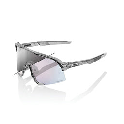 100% S3 Polished Translucent Grey - Rose Gold Photochromic Sunglasses