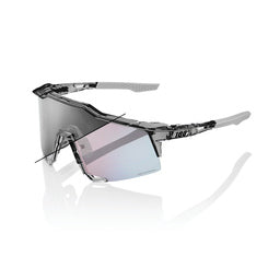 100% Speedcraft Polished Translucent Grey - Rose Gold Photochromic Sunglasses