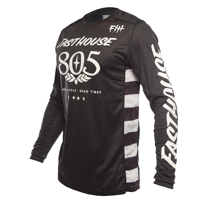 FASTHOUSE 805 LONG SLEEVE JERSEY BLACK SMALL