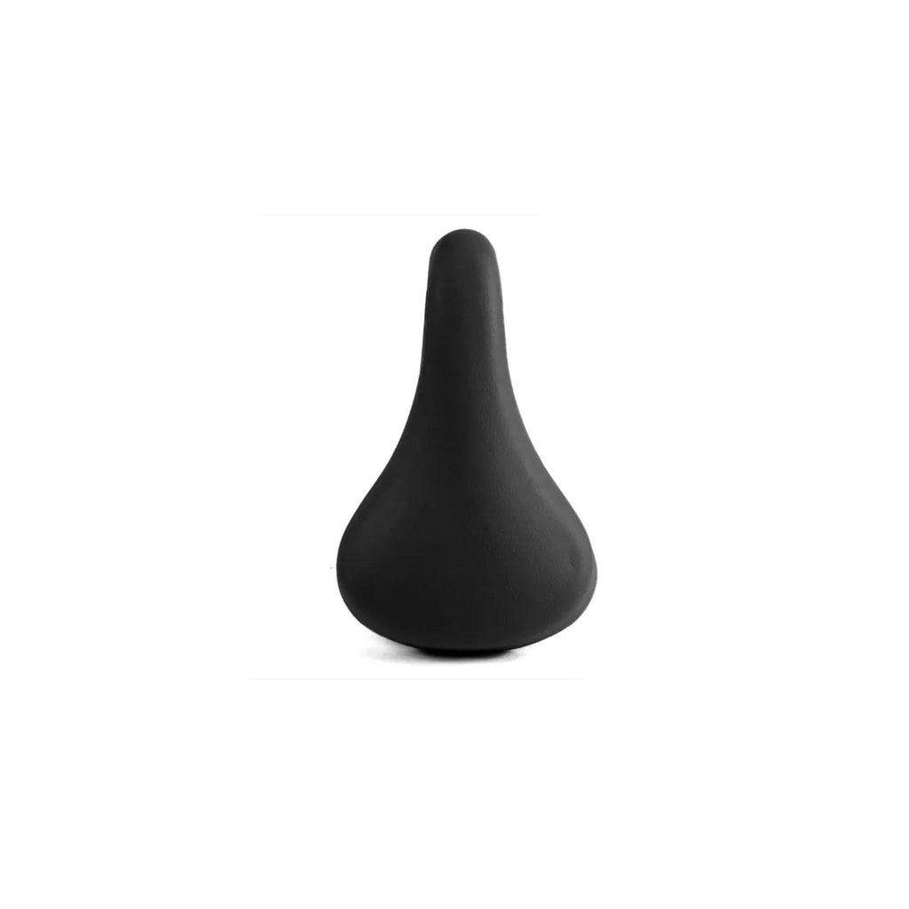SADDLE  JUNIOR VINYL TOP PLAIN BLACK COLOUR