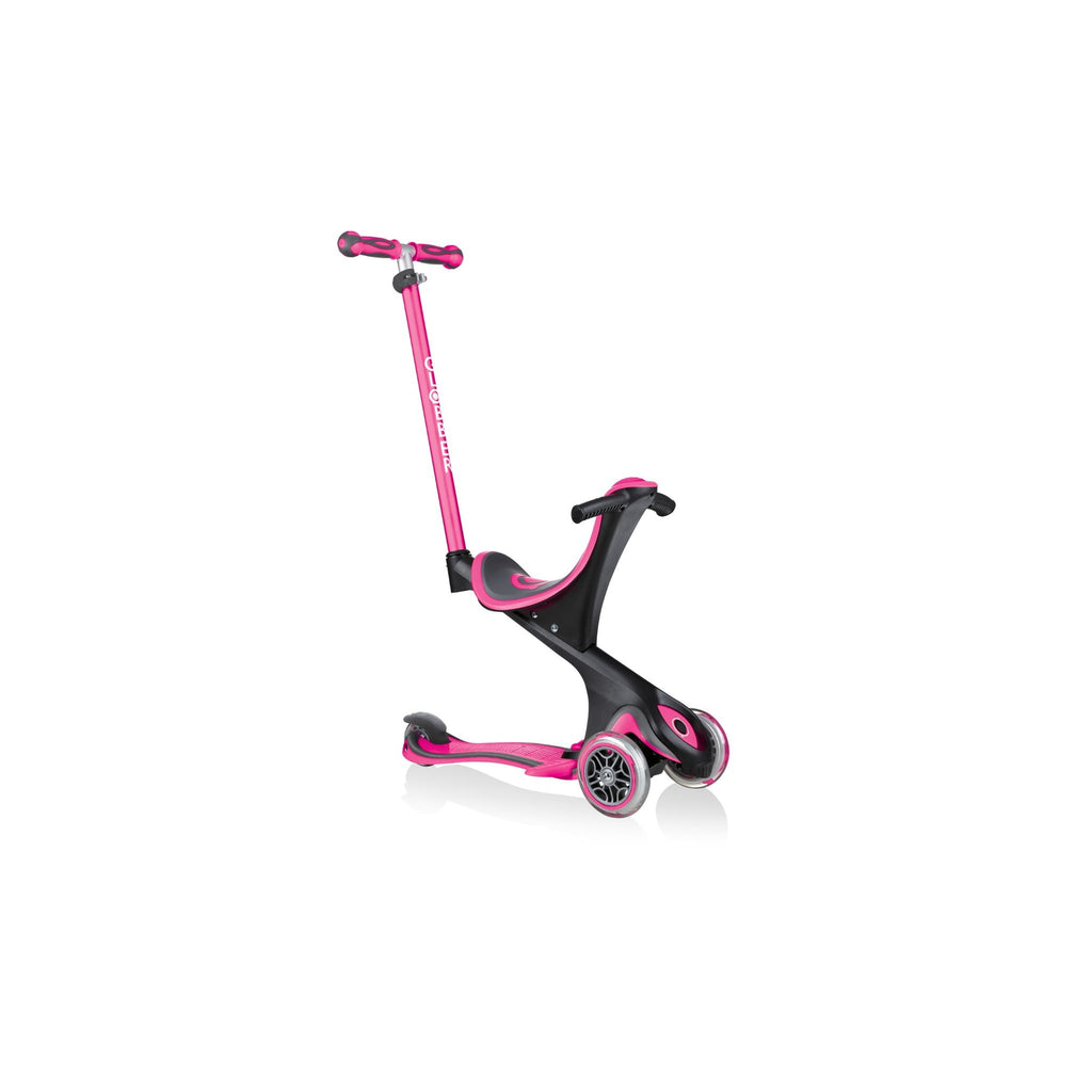 SCOOTER - GLOBBER GO UP COMFORT DEEP PINK