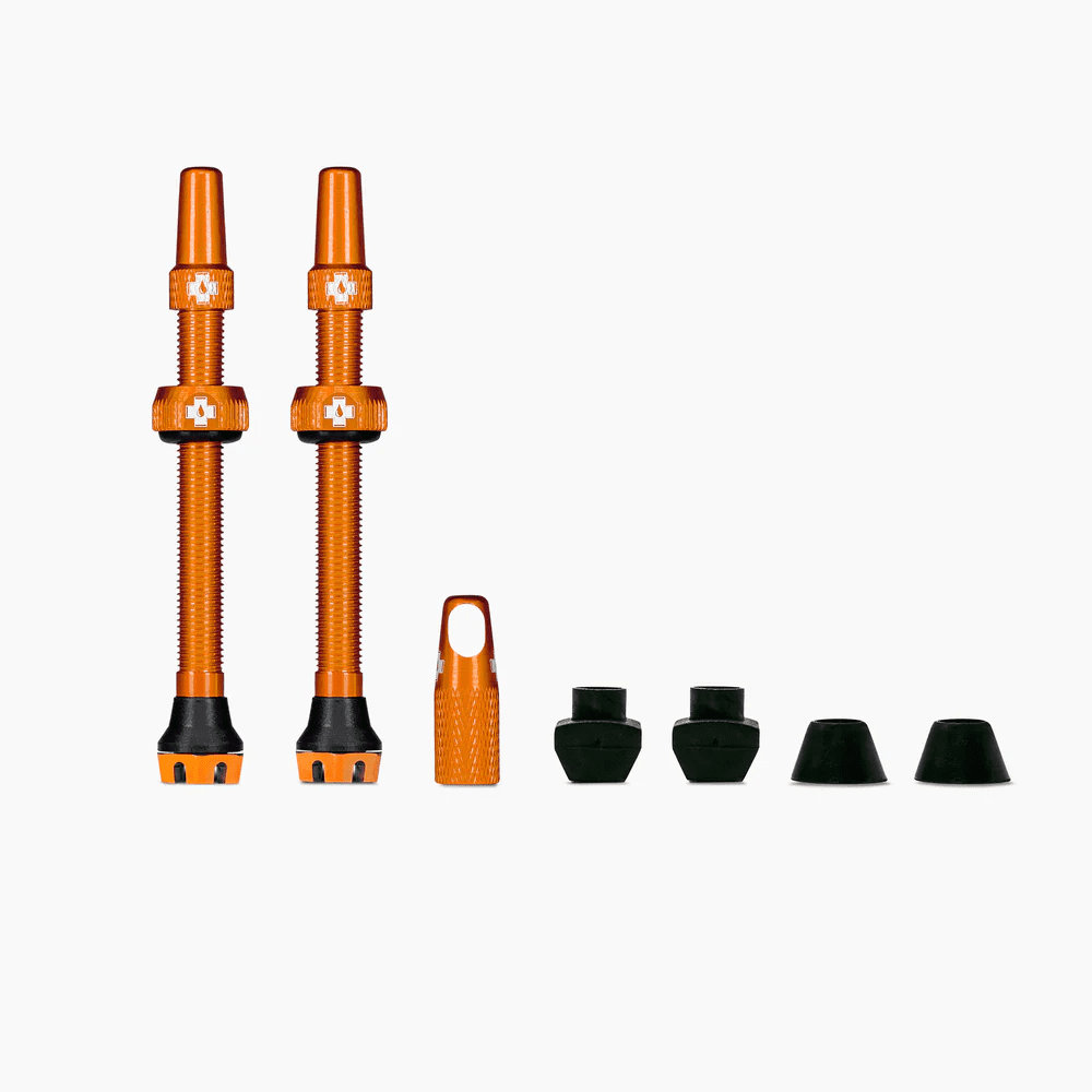 VALVE - MCF TUBELESS VALVE KIT V2 44MM ORANGE