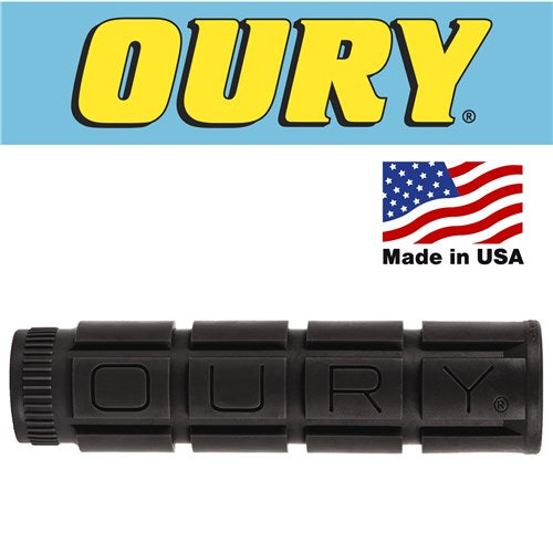 OURY SINGLE COMPOUND BLACK V2 GRIPS