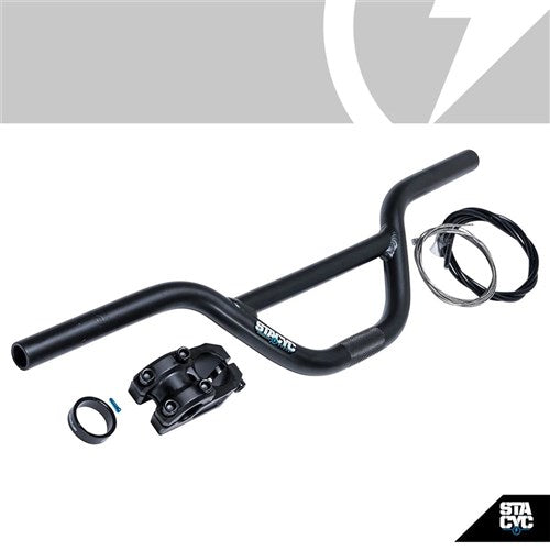 STACYC ACC - UNI 12/16 - 19MM 4 BAR RISER KIT - BLACK