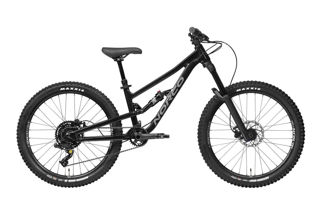 2023 NORCO FLUID FS 4.2 SINGLE BLACK CHARCOAL REVERSE BRAKES
