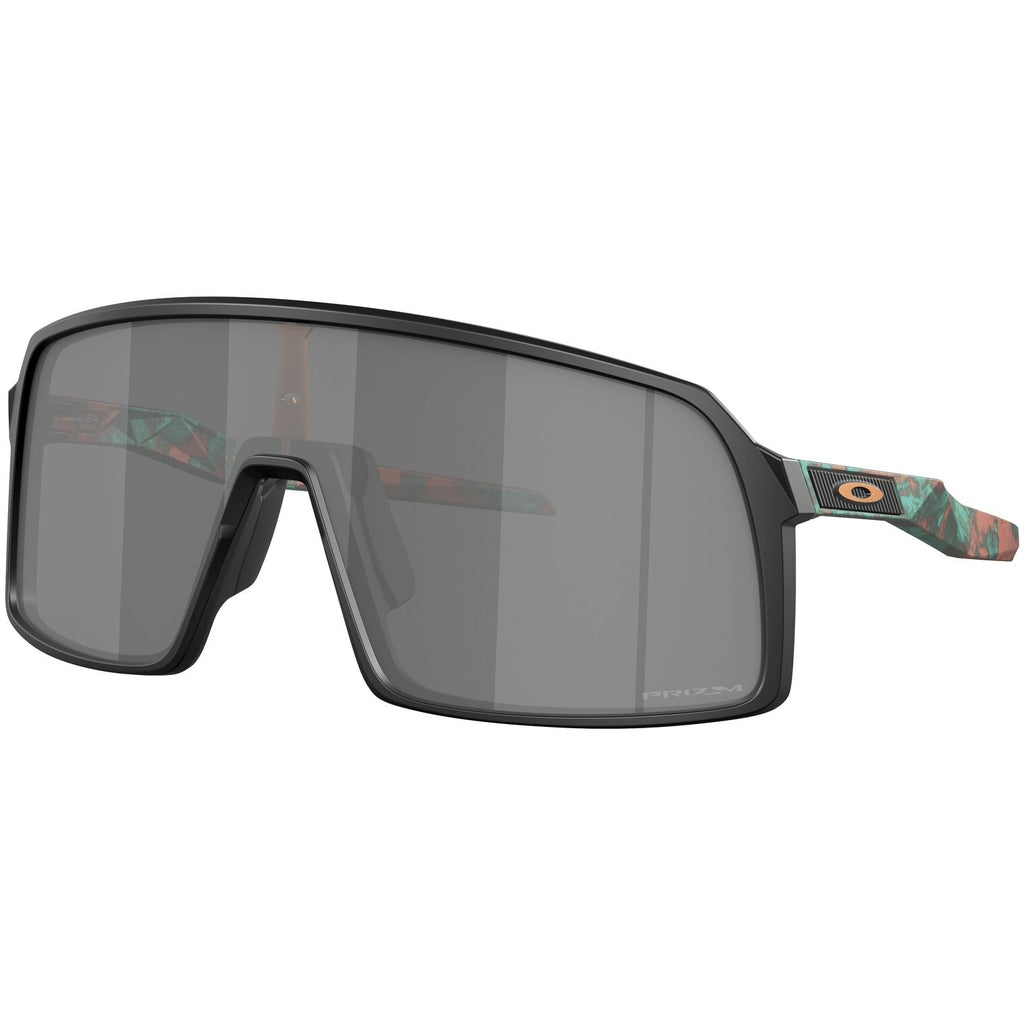 OAKLEY SUTRO COALESCE COLLECTION SUNGLASSES - MATTE BLACK/PRIZM BLACK