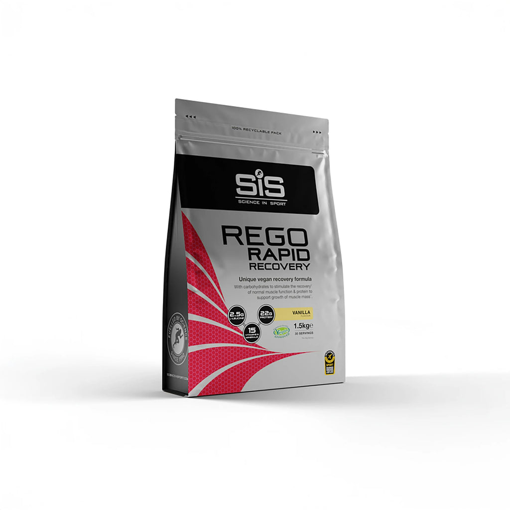 SIS REGO RAPID RECOVERY RESEALABLE POUCHE VANILLA 1.5KG