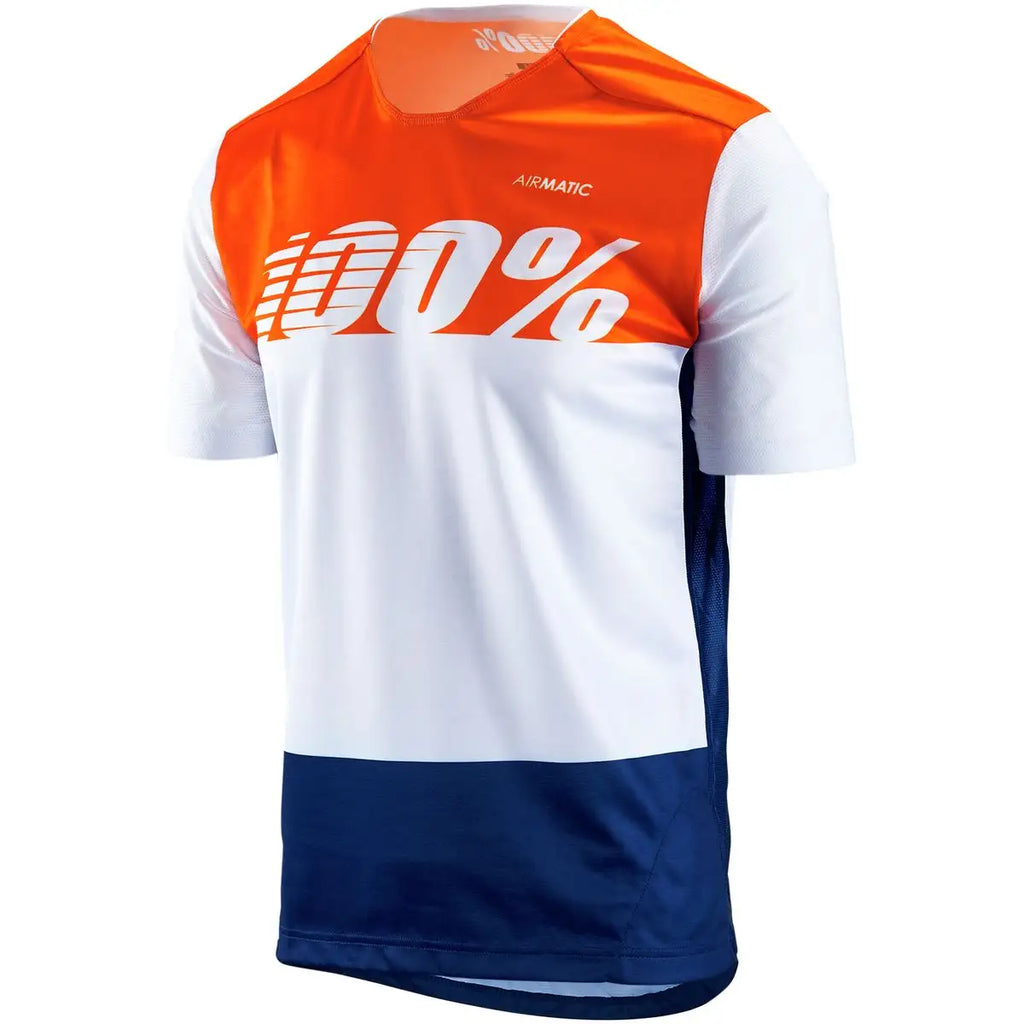 100% SP18 AIRMATIC JERSEY WHITE FLAG MEDIUM