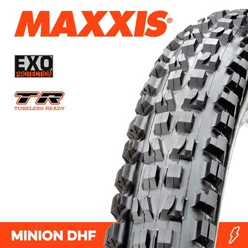 MAXXIS MINION DHF TYRE27.5 X 2.50 WT EXO TR FOLD 60TPI E-25