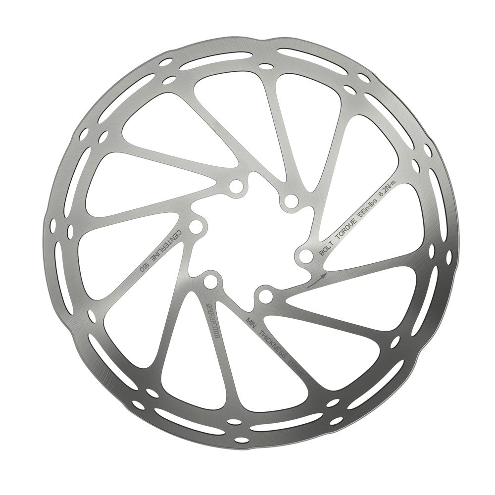 ROTOR - CENTERLINE 180MM ROUNDED 6 BOLT