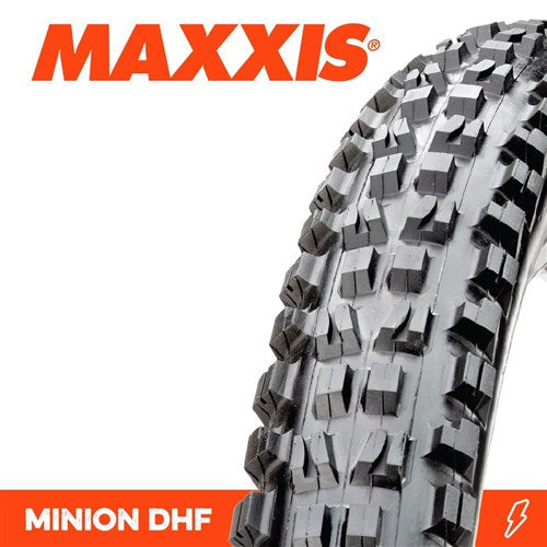 MAXXIS MINION DHF TYRE 26X2.35 ST WIRE 60TPI – Camden Cycles