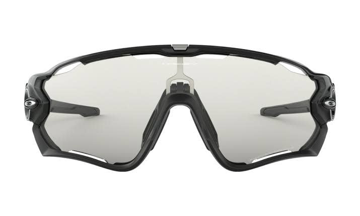 OAKLEY JAWBREAKER  POLISHED BLACK W/ CLEAR/BLACK PHOTO IRI