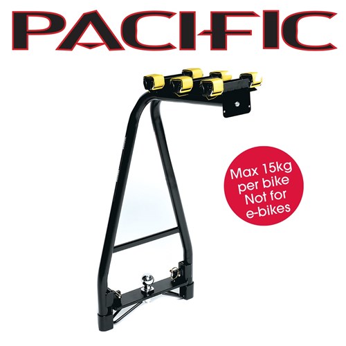 BIKE RACK - PACIFIC A FRAME 3 BIKE STRAIGHT BASE