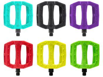 ECLAT Slash Nylon Pedals 9/16"  NEON GREEN