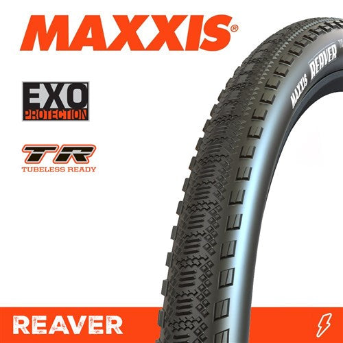MAXXIS REAVER 700 X 40C TYRE EXO TR FOLD 120TPI